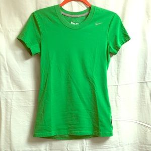 Lime green athletic top